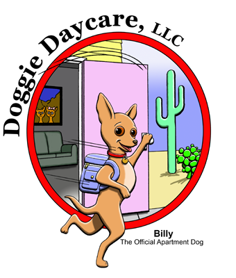 Dog daycare logo